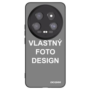 Picasee silikónový čierny obal pre Xiaomi 14 Ultra - Vlastný fotka/motiv