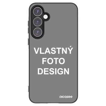 Picasee silikónový čierny obal pre Samsung Galaxy A55 5G A556B - Vlastný fotka/motiv