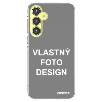 Picasee silikónový prehľadný obal pre Samsung Galaxy A35 5G A356B - Vlastný fotka/motiv