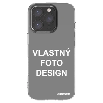 Picasee silikónový prehľadný obal pre Apple iPhone 16 Pro - Vlastný fotka/motiv