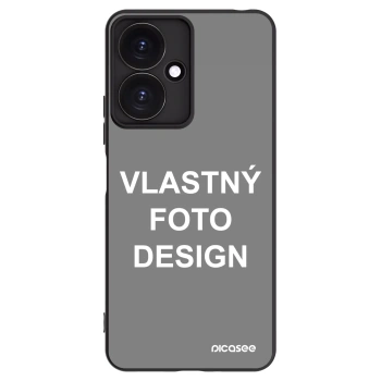 Picasee silikónový čierny obal pre Xiaomi Redmi 13C 5G - Vlastný fotka/motiv