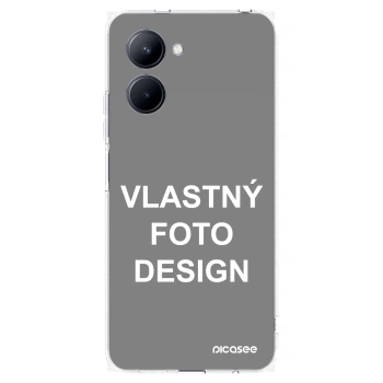 Picasee silikónový prehľadný obal pre Realme C33 (2023) - Vlastný fotka/motiv