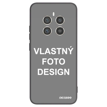 Picasee silikónový čierny obal pre Realme 12 Pro 5G - Vlastný fotka/motiv
