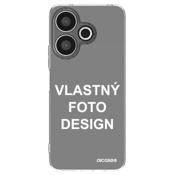 Picasee silikónový prehľadný obal pre Xiaomi Redmi 13 4G - Vlastný fotka/motiv