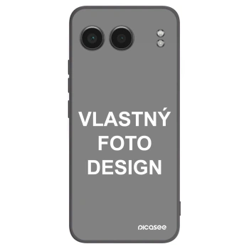 Picasee silikónový čierny obal pre OnePlus Nord 4 - Vlastný fotka/motiv