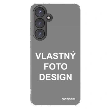 Picasee silikónový prehľadný obal pre Samsung Galaxy S24 FE S721B - Vlastný fotka/motiv