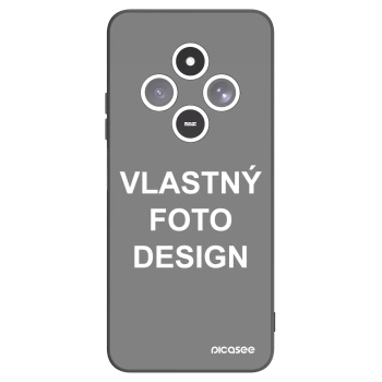 Picasee silikónový čierny obal pre Xiaomi Redmi 14C - Vlastný fotka/motiv