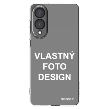 Picasee silikónový prehľadný obal pre Samsung Galaxy S25 Edge 5G - Vlastný fotka/motiv