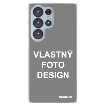 Picasee silikónový prehľadný obal pre Samsung Galaxy S25 Ultra 5G - Vlastný fotka/motiv