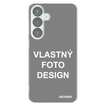 Picasee silikónový prehľadný obal pre Samsung Galaxy S25+ 5G - Vlastný fotka/motiv