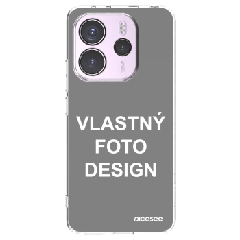 Picasee silikónový prehľadný obal pre Xiaomi Redmi Note 14 4G - Vlastný fotka/motiv