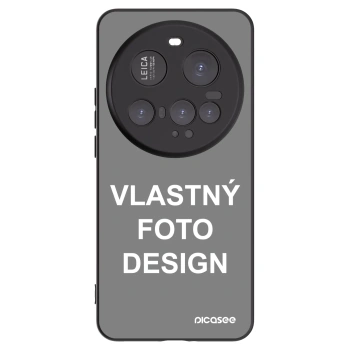 Picasee silikónový čierny obal pre Xiaomi 15 Ultra - Vlastný fotka/motiv