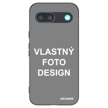 Picasee silikónový čierny obal pre Google Pixel 8 - Vlastný fotka/motiv