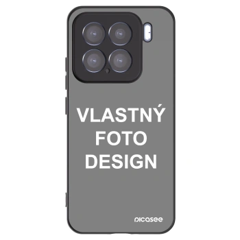 Picasee silikónový čierny obal pre Xiaomi 15 - Vlastný fotka/motiv