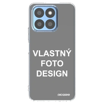 Picasee silikónový prehľadný obal pre Honor X8c - Vlastný fotka/motiv