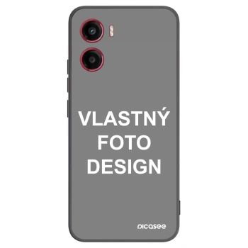 Picasee silikónový čierny obal pre Motorola Moto G05 - Vlastný fotka/motiv