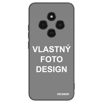 Picasee silikónový čierny obal pre Xiaomi Poco C75 - Vlastný fotka/motiv