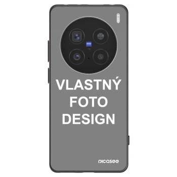 Picasee silikónový čierny obal pre Vivo X200 Pro - Vlastný fotka/motiv