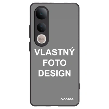 Picasee silikónový čierny obal pre Vivo V50 Lite 5G - Vlastný fotka/motiv