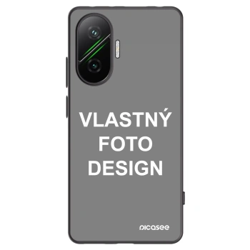 Picasee silikónový čierny obal pre Xiaomi Poco F7 Pro 5G - Vlastný fotka/motiv