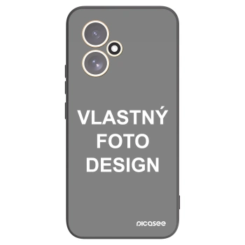 Picasee silikónový čierny obal pre Honor 400 5G - Vlastný fotka/motiv