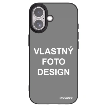 Picasee silikónový čierny obal pre Apple iPhone 17 - Vlastný fotka/motiv