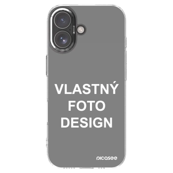 Picasee silikónový prehľadný obal pre Apple iPhone 17 - Vlastný fotka/motiv