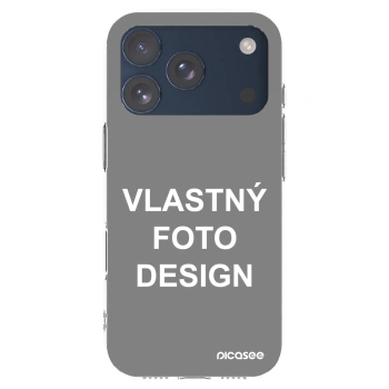 Picasee silikónový prehľadný obal pre Apple iPhone 17 Pro - Vlastný fotka/motiv