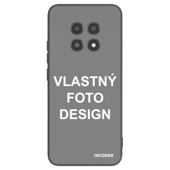Picasee silikónový čierny obal pre Realme 12X - Vlastný fotka/motiv