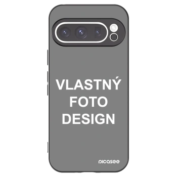 Picasee silikónový čierny obal pre Google Pixel 9 Pro XL - Vlastný fotka/motiv