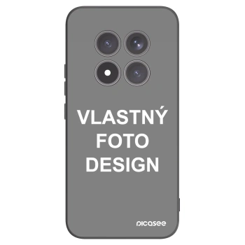 Picasee silikónový čierny obal pre Xiaomi Redmi Note 15 Pro+ - Vlastný fotka/motiv