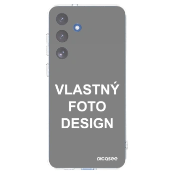 Picasee silikónový prehľadný obal pre Samsung Galaxy S25 FE 5G - Vlastný fotka/motiv