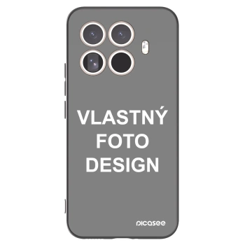 Picasee silikónový čierny obal pre Xiaomi 15T Pro - Vlastný fotka/motiv