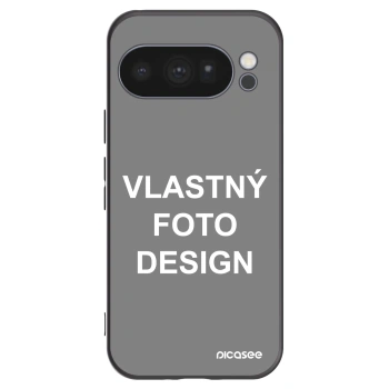 Picasee silikónový čierny obal pre Google Pixel 10 Pro - Vlastný fotka/motiv