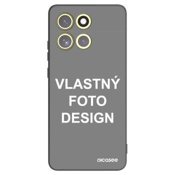 Picasee silikónový čierny obal pre Motorola Moto G86 Power 5G - Vlastný fotka/motiv