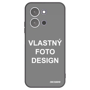Picasee silikónový čierny obal pre Xiaomi Redmi 15C 5G - Vlastný fotka/motiv