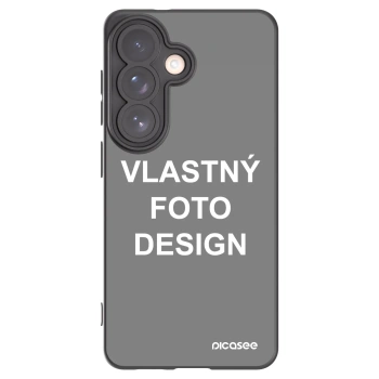 Picasee silikónový čierny obal pre Samsung Galaxy S26 - Vlastný fotka/motiv