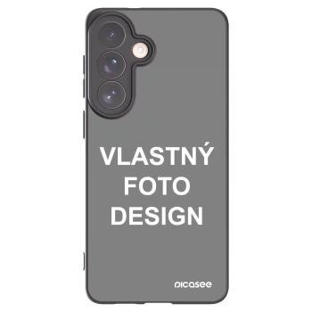Picasee silikónový čierny obal pre Samsung Galaxy S26+ - Vlastný fotka/motiv