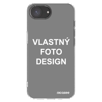 Picasee silikónový prehľadný obal pre Apple iPhone 17e - Vlastný fotka/motiv