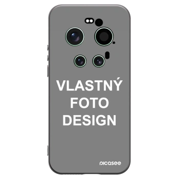 Picasee silikónový čierny obal pre Xiaomi 17 Ultra - Vlastný fotka/motiv