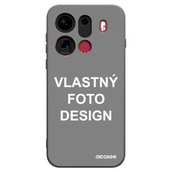 Picasee silikónový čierny obal pre OPPO Find X9 Pro - Vlastný fotka/motiv