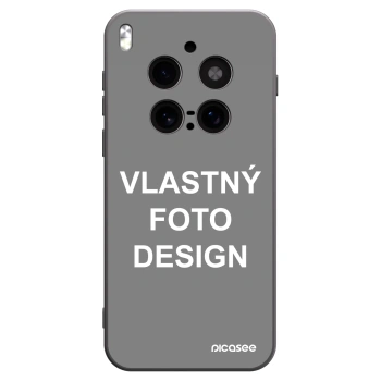 Picasee silikónový čierny obal pre Vivo X300 Pro - Vlastný fotka/motiv