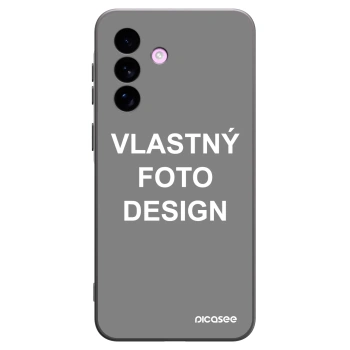 Picasee silikónový čierny obal pre Samsung Galaxy A57 5G - Vlastný fotka/motiv