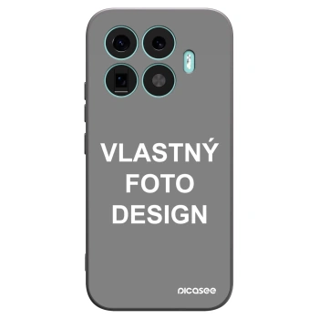 Picasee silikónový čierny obal pre Xiaomi 17T - Vlastný fotka/motiv
