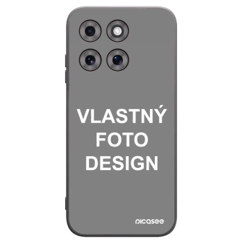 Picasee silikónový čierny obal pre Motorola Moto G77 - Vlastný fotka/motiv