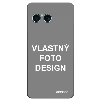 Picasee silikónový čierny obal pre Sony Xperia 10 VII - Vlastný fotka/motiv