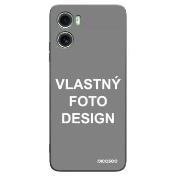 Picasee silikónový čierny obal pre Motorola Moto G06 - Vlastný fotka/motiv