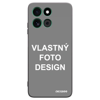 Picasee silikónový čierny obal pre Motorola Moto G57 Power - Vlastný fotka/motiv