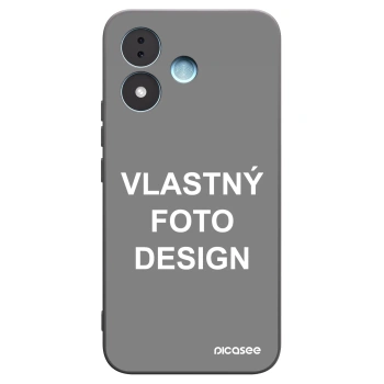 Picasee silikónový čierny obal pre Xiaomi Redmi Note 17 5G - Vlastný fotka/motiv
