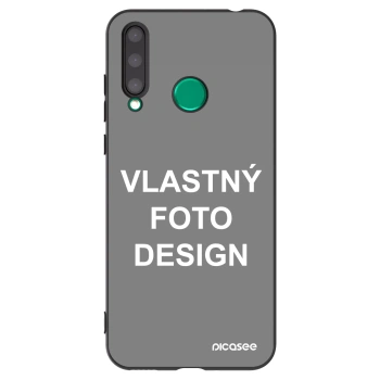 Picasee silikónový čierny obal pre Honor 20 Lite - Vlastný fotka/motiv